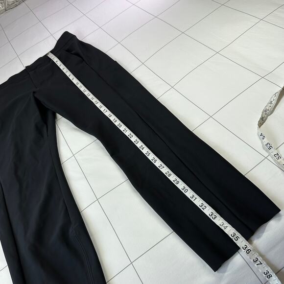 Athleta Pants Women 12 Black Stellar Trouser Modern Casual Active Sleek Athletic - Picture 11 of 12